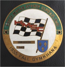 Schöne Plakette Badge 1955