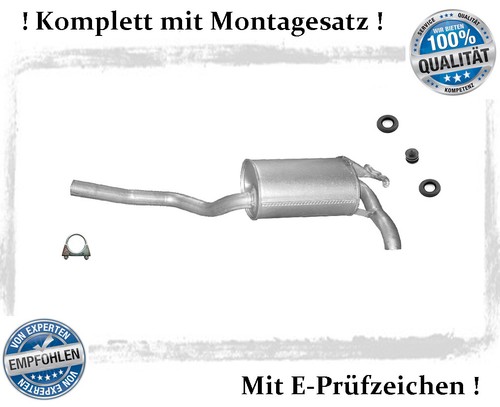 Endschalldämpfer mercedes - endschalldämpfer,