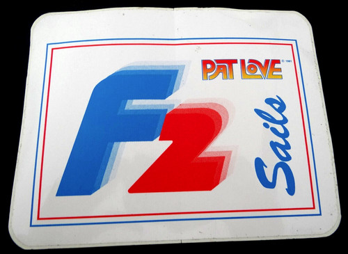Werbe aufkleber pat - love, f2