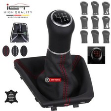 ICT Schaltknauf beleuchtet Schaltsack Manschette Leder für BMW X3 E83 F25 LED