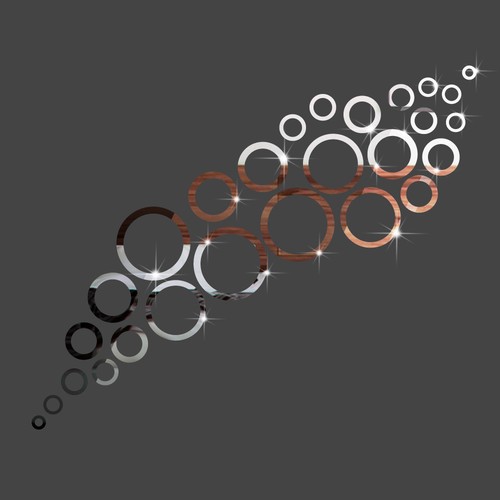 Spiegel ringe sticker - ringe,