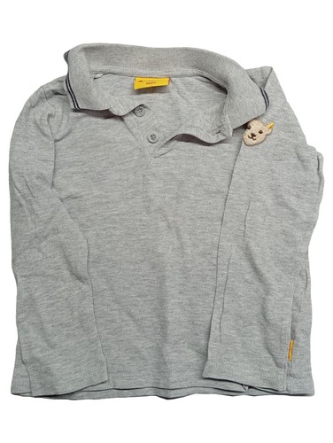 Steiff poloshirt 98 - 98, grau
