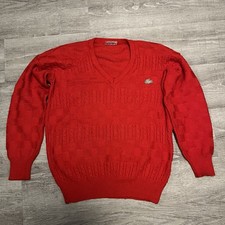 Lacoste Strickpullover Rot L