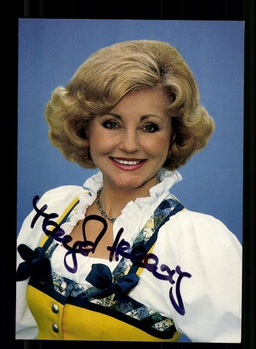 Margot hellwig autogrammkarte - margot,