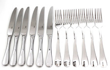 VEGA Besteck Set 12 Teile / Messer + Gabel / 18/10 verchromt Hochglanz (#2627)