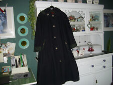 Loden Damen Mantel Lang Perry by Rachor Gr. 38 schwarz/grün m. abnehmb. Kapuze