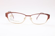 Damen Brille Stepper Titanium SI-50079 FO11 Altrosa/Gold 52[]14 Panto Titan