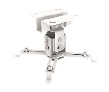 Beamerhalterung Deckenhalter Projektor Beamer Halterung universal bis 20kg weiss