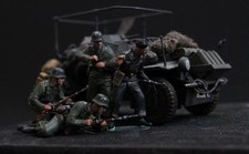 D6651 Panzer Pionier Bataillon Leningrad 1941 Militär WWII 1:35 Bemalt Diorama