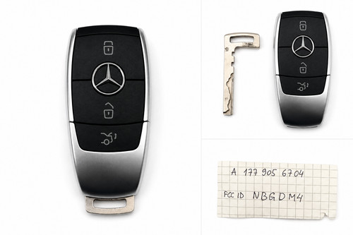 Mercedes benz funkschlüssel - mercedes-benz, 3