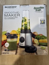 Smoothie-Maker mit 2 Trinkbecher, Silvercrest - wurde so gut wie nie benutzt