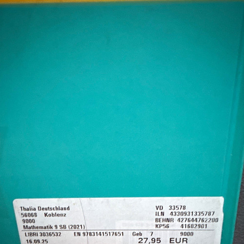 Westermann mathematik - mathematik, 9