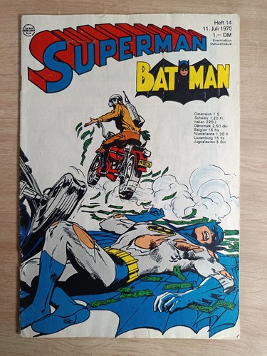 Superman von 1970 - superman, ehapa