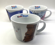 3x Sammeltassen Kinder Riegel Ferrero Tasse Kaffeetasse Tee - 2Könitz Neuwertig
