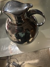 Alfi 1 Liter Design Thermoskanne Isolierkanne alt retro Vintage shabby chrom