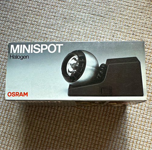 Vintage osram minispot halogen - osram,