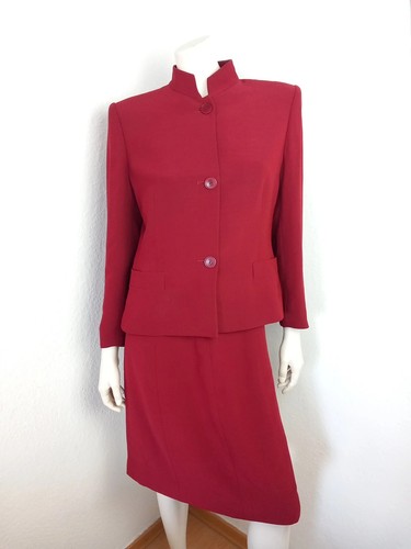 Max mara kostüm - max, rubinrot