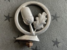 Fahrrad Moped Schutzblechfigur Emblem Steuerkopfschild | Eiche  Eichenlaub