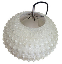 60er 70er Stylische Kugellampe Pendelleuchte Lampe Bubble Glas Design 5 kg