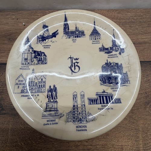 Vintage souvenir wandteller - vintage,