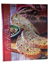 Dr. Oetker 1001 Backidee Kochbuch Brot Brotaufstriche Rezepte Hardcover