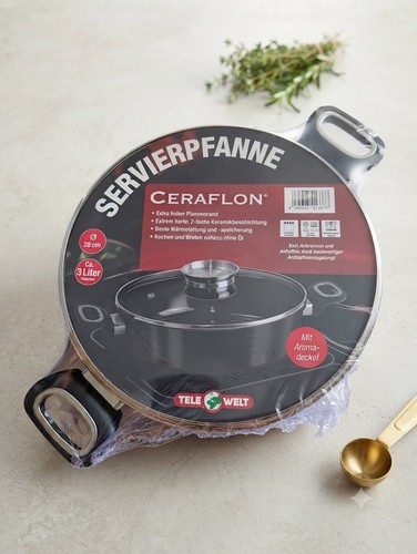 Ceraflon servierpfanne - ceraflon,