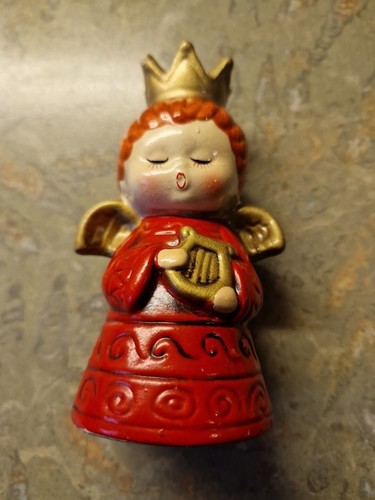Weihnachtsengel rot mit - in, rot.