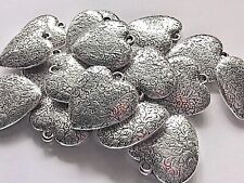 5 Metall Deko XL Herzen