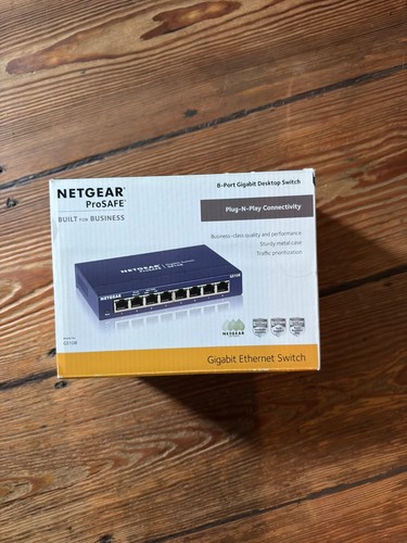 Netgear prosafe gs108 - gs108, 8-port