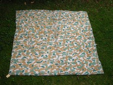 NVA-Zeltbahn Blumentarn, Kartoffeltarn, Flächentarn, DDR, Warschauer Pakt; #9