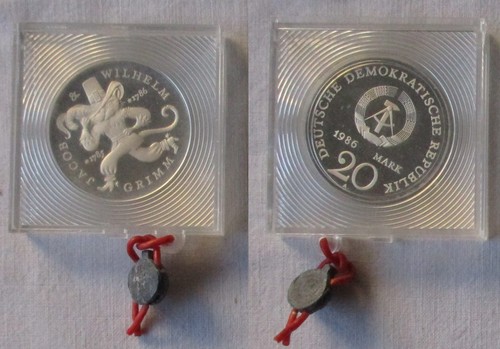 Ddr silber gedenk münze - gedenk, 20