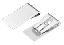 Geldklammer versilbert Geldscheinklammer 1844 versilbert Metall Money Clip