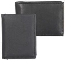 Herren Leder Geldbörse Portemonnaie Geldbeutel Hochformt Quer echt Leder Neu