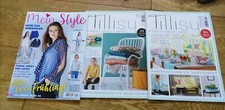3 x Zeitschriften Nähen Schnittmuster Tillisy MeinStyle Frühling Nordisch Handma