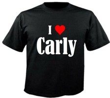 T-Shirt I Love Carly für