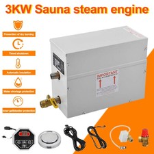 3KW Dampfgenerator Dampferzeuger Dampfdusche Dampfgerät für Sauna Bath Hause