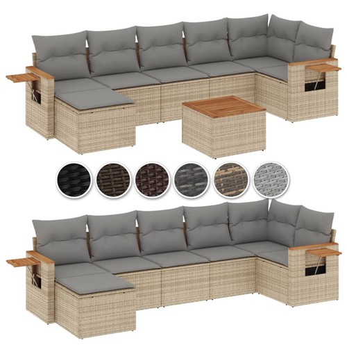 Poly rattan garten - garten, sofa