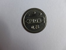Pfandmarke PLUS Wertmarke 0,25 Euro Pfandmünze Jeton Token