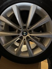 Original Winterradsatz BMW 6er + 7er 8.0x18 mit 245/50 R18 Hankook W310 + RDKS