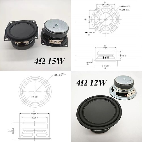 Stück 67mm ohm - stück, 12w/15w