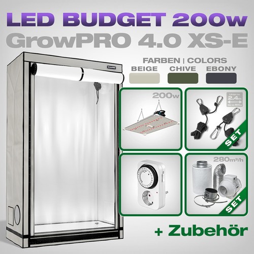 Growbox komplettset growpro - komplettset,