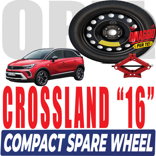 Notrad für opel - notrad, crossland