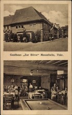 Ak Meuselwitz in Thüringen, Gasthaus Zur Börse, Gaststube,... - 10834757