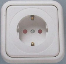 8 x Steckdosen - Profipack mit Kinderschutz Steckdose Markensteckdosen Set