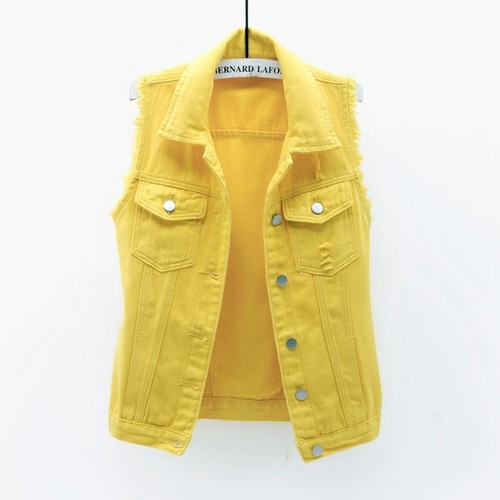 Damen jeansweste ärmellos - damen,