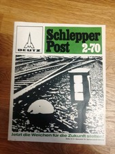 Deutz Prospekt Schlepper Post