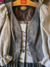 trachtenkleid Leder/ Leine mit
