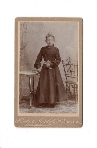 Cdv foto feines junges - foto,