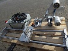 Etikettiermaschine CLEVER SYSTEMTECHNIK ESP Speedy3L-P-LH Siemens HMI Touch TOPP