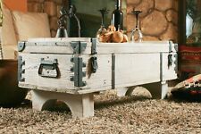 Couchtisch Truhe Kiste Beistelltisch Sofatisch Antik Stil Shabby Chic Holzmöbel